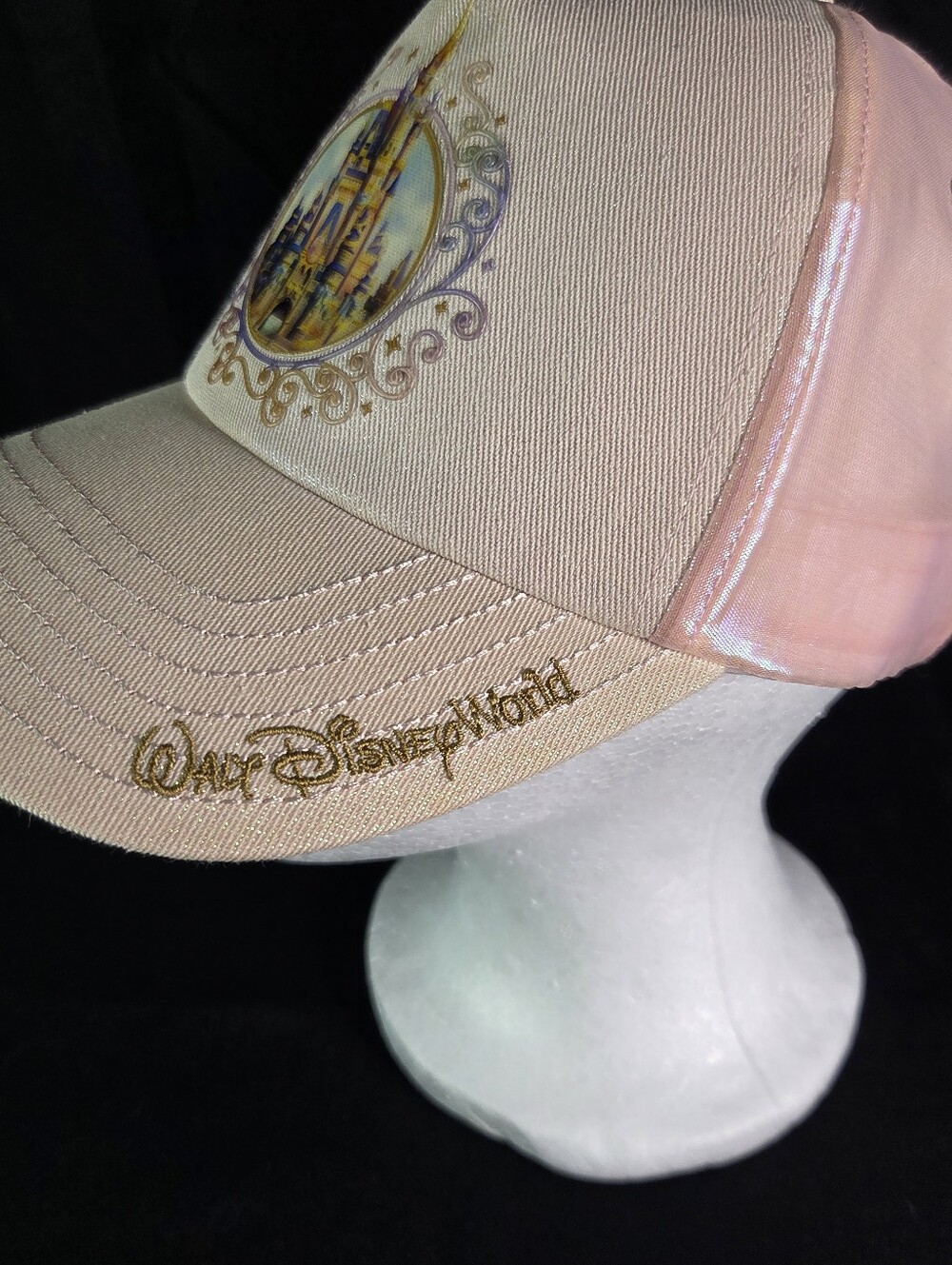 Walt Disney World 50th Anniversary Celebration Cinderella Castle Iridescent Hat - Picture 2 of 7